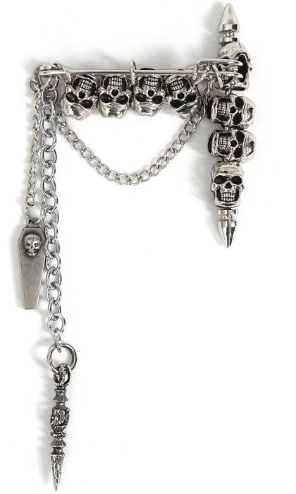 Discount 😍 DEVIL FASHION Skulls Diaboli | BROOCH ❤️ 4 Discount 😍 DEVIL FASHION Skulls Diaboli | BROOCH ❤️ - Image 2