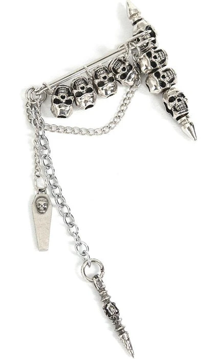 Discount 😍 DEVIL FASHION Skulls Diaboli | BROOCH ❤️ 7 Discount 😍 DEVIL FASHION Skulls Diaboli | BROOCH ❤️ - Image 5