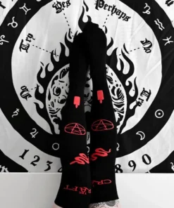 Coupon 🔔 BESERK X THE CRAFT 🦇 Halloween The Craft Symbols | KNEE HIGH 🧦 SOCKS ⭐