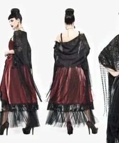 Hot Sale 🌟 DEVIL FASHION All Viola | LACE SHAWL 🎁 -Alternative Accessories Elegant Store CA023 18 af3785b1 6d35 4feb 934a 8c0ff1f0c9f5 700x700