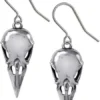 Budget 😀 ALCHEMY GOTHIC Skulls Coeur Crane | EARRINGS ✨ -Alternative Accessories Elegant Store CoeurCraneEarrings 6e2c19eb e9d0 41ba 8716 112c8a867630