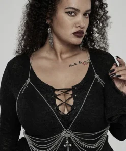 Cheapest 😍 PUNK RAVE All Dreerion [PLUS SIZE] | CHAIN HARNESS 🥰