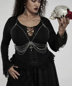 Cheapest 😍 PUNK RAVE All Dreerion [PLUS SIZE] | CHAIN HARNESS 🥰 -Alternative Accessories Elegant Store DS 509LHF 5 e177727d 598e 4626 a4ed e46715d2c887 700x700