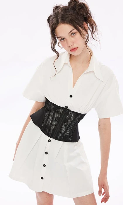 Outlet โค๏ธ PUNK RAVE New Clover | MESH CORSET ๐ 4 Outlet โค๏ธ PUNK RAVE New Clover | MESH CORSET ๐ - Image 3