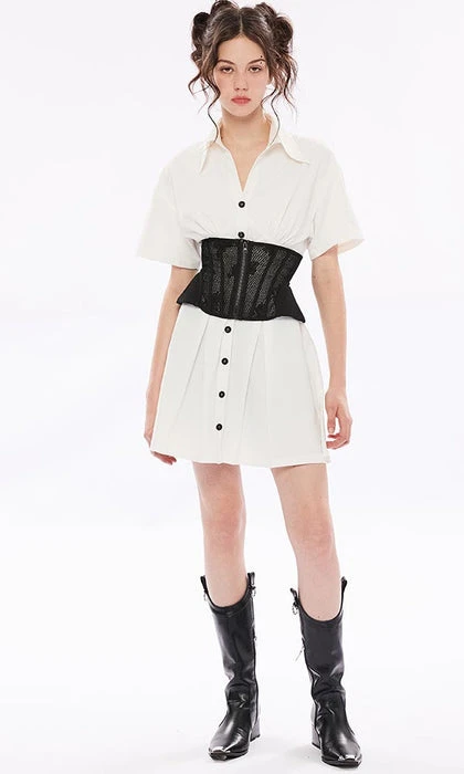 Outlet โค๏ธ PUNK RAVE New Clover | MESH CORSET ๐ 6 Outlet โค๏ธ PUNK RAVE New Clover | MESH CORSET ๐ - Image 5