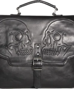 Discount ❤️ BANNED ALTERNATIVE Mens Accessories Fire Armour | MESSENGER BAG 🎁