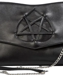 Coupon ๐ฅ BANNED ALTERNATIVE Pentacles & Pentagrams Flash Of Twilight | SHOULDER BAG โจ