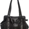 Hot Sale 🔥 BANNED ALTERNATIVE All Maplesage [Black] | 👜 HANDBAG 🧨 -Alternative Accessories Elegant Store banned apparel maplesage black handbag 1 d5961253 2968 455d 8194 bf764d4bb28d 700x700