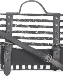 Discount 🔔 BANNED ALTERNATIVE All Spooky Nightwalks [Black/White] | MESSENGER BAG 🎉 -Alternative Accessories Elegant Store banned apparel spooky nightwalks black white messenger bag 3 392e9407 bb7c 4ae4 be33 2c5a6b0c2a3e 700x700