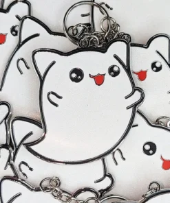 Best deal 👏 BESERK CLOTHING Cats Spooky Kitty [Glitter] | KEYCHAIN 💯