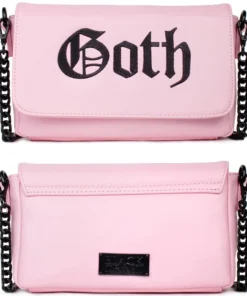 Outlet 🎉 BLACKCRAFT Pastel Goth Goth [Pink] | CROSSBODY BAG** 🛒