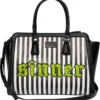 Outlet 🥰 BLACKCRAFT All Sinner Green Stripe | LARGE SATCHEL BAG" 💯 -Alternative Accessories Elegant Store blackcraft sinner green stripe large satchel bag 1 3c61caee 3ce1 42e0 882d 370b763ec7ca 700x700