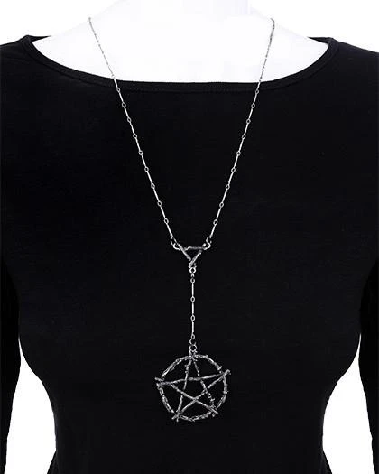 Cheapest 🔥 RESTYLE 💀 Halloween Branch Pentagram | NECKLACE 👏 - Image 3