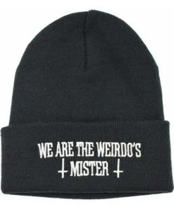Cheapest 😉 DARKSIDE CLOTHING Mens Accessories We Are The Weirdos | BEANIE 👍