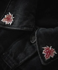 Top 10 ✨ ECTOGASM Mens Accessories Autumn Leaf [Silver & Red] | COLLAR PIN SET 🌟