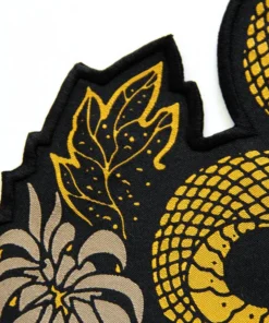 Best deal 🎉 ECTOGASM Mens Accessories Snake & Chrysanthemum | BACK PATCH 🧨 -Alternative Accessories Elegant Store ectogasm snake chrysanthemum back patch 3 b1f3e450 0b45 45af 9b63 8d35a587cd50 700x700