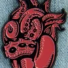 Best deal 🛒 ECTOGASM Mens Accessories Tentacle Heart | ENAMEL PIN 🎁