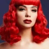 Deals 👏 FEVER Cosplay Bettie [Red] | WIG ⌛ -Alternative Accessories Elegant Store fever bettie red wig 1 5c58016d d1d7 4215 a756 37661240e60e 700x700