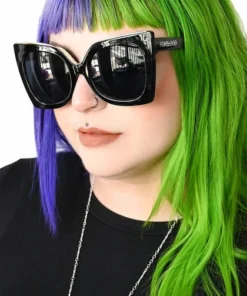 Promo ❤️ FOXBLOOD All Trixie [Black] | 👓 SUNGLASSES ✔️