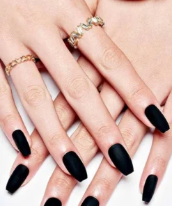 Best deal 🔔 GLAMERMAID Fake Nails Black Matte [Ballerina] | PRESS ON NAILS 🔔 -Alternative Accessories Elegant Store glamermaid black matte ballerina press on nails 5 ad3fbdd2 c705 4604 b346 d82cd8305ee2 700x700