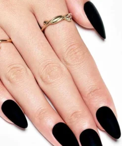 Coupon 💯 GLAMERMAID Fake Nails Goth Black | PRESS ON NAILS 🔥