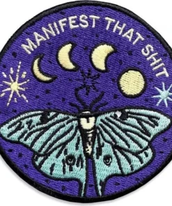 New ❤️ GROOVY THINGS Mens Accessories Manifest That Shit | PATCH 😍