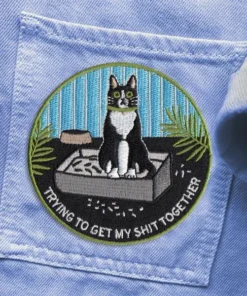 Coupon 🔥 GROOVY THINGS Cats Trying Cat | PATCH ❤️ -Alternative Accessories Elegant Store groovy things trying cat patch 2 9adc73fa a482 4532 93a0 3765db48ba1d 700x700