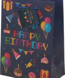 Deals 🎉 HOMEWARES New Game Over Happy 🎂 Birthday [Medium] | GIFT BAG 🎉