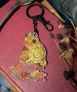 New 👍 HOUSE OF HEX All Ophelia The Toad | KEYCHAIN ✔️ -Alternative Accessories Elegant Store house of hex frog keychain 2 c45b3815 5a91 4b00 af11 f1a8906995cb 700x700