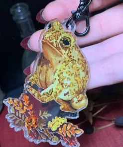 New 👍 HOUSE OF HEX All Ophelia The Toad | KEYCHAIN ✔️ -Alternative Accessories Elegant Store house of hex frog keychain 3 b76eb60d c22a 4f90 90f1 aeba9a739411 700x700