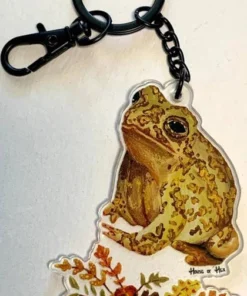 New 👍 HOUSE OF HEX All Ophelia The Toad | KEYCHAIN ✔️ -Alternative Accessories Elegant Store house of hex frog keychain 5 27dac703 2c31 4d85 b3d4 9b87c39733a5 700x700