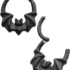 Wholesale 👏 BODYVIBE Bats Batty [Black] | SEPTUM CLICKER ⌛ -Alternative Accessories Elegant Store jewellery batty black septum clicker 1 172395dd c8f5 4e30 a225 f46aeb8ef84a 700x700