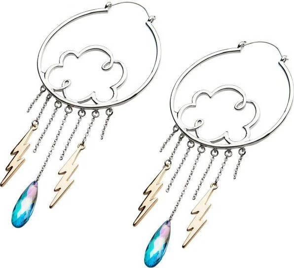 Outlet ๐ฅฐ BODYVIBE All Rainy Day | PLUG HOOP EARRINGS ๐คฉ 4 Outlet ๐ฅฐ BODYVIBE All Rainy Day | PLUG HOOP EARRINGS ๐คฉ - Image 2