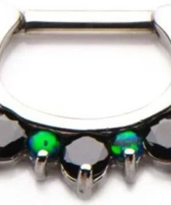 Flash Sale 💯 BODYVIBE Grunge Enchanted Forest [Black/Green] | SEPTUM CLICKER ❤️