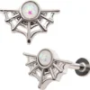 Outlet 🔔 BODYVIBE All Spider Web [Glitter White Opal] | LABRET 🎁 -Alternative Accessories Elegant Store jewellery spider web glitter white opal labret 1 4b5bbd0c 4b6b 4672 ace8 f1c19b7da502 700x700