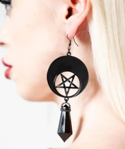 Outlet 👍 KILLSTAR The Moon Crescent | CHARM EARRINGS ❤️