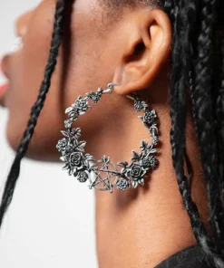 Outlet โจ KILLSTAR Pentacles & Pentagrams Grimwood | HOOP EARRINGS ๐