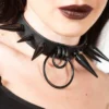 Flash Sale 🌟 KILLSTAR Fetish Synchro [Matte Black] | SPIKE CHOKER 💯 -Alternative Accessories Elegant Store killstar synchro matte black spike choker 1 63505e0f 6c5b 4c61 bf70 49233c959375 700x700