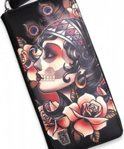 Flash Sale ✨ LIQUORBRAND Skulls Mystic Rose | WALLET 🧨 -Alternative Accessories Elegant Store liquorbrand gypsy rose wallet 1 d9b04709 f069 4ec8 ad6e 8be66e7b1969 700x700