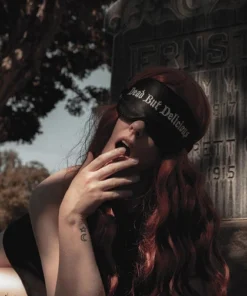 Wholesale 🔔 LIVELY GHOSTS All Dead But Delicious [Black] | SLEEP MASK ⌛ -Alternative Accessories Elegant Store lively ghosts dead but delicious black sleep mask 3 08787c80 ed69 4da1 9edf 577c8c80f123 700x700