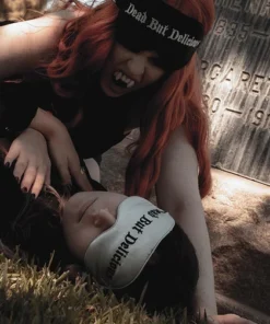 Wholesale 🔔 LIVELY GHOSTS All Dead But Delicious [Black] | SLEEP MASK ⌛ -Alternative Accessories Elegant Store lively ghosts dead but delicious black sleep mask 5 ac3137b7 034e 48f0 884b fbcf9ce8ace5 700x700