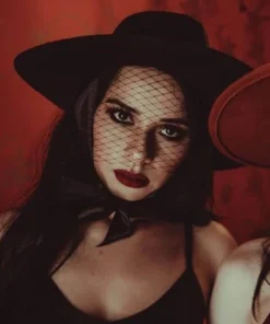 Buy 🔔 LIVELY GHOSTS All Veiled [Black] | HAT` 😀 -Alternative Accessories Elegant Store lively ghosts veiled black hat 4 1daed252 fe1a 4e64 9098 8ddb450aae6a 700x700