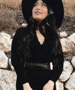 Buy 🔔 LIVELY GHOSTS All Veiled [Black] | HAT` 😀 -Alternative Accessories Elegant Store lively ghosts veiled black hat 6 700x700