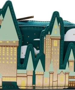 Deals 😉 LOUNGEFLY Harry Potter: Golden Hogwarts | ACCORDION PURSE* 🛒