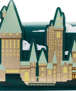 Best Pirce 💯 LOUNGEFLY Harry Potter: Golden Hogwarts | CROSSBODY BAG WITH POUCH* 🤩