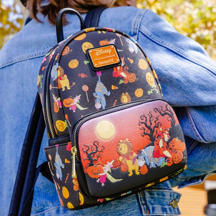 Deals ๐ LOUNGEFLY Winnie The Pooh: ๐ง Halloween Group Glow | MINI ๐ BACKPACK ๐ 6 Deals ๐ LOUNGEFLY Winnie The Pooh: ๐ง Halloween Group Glow | MINI ๐ BACKPACK ๐ - Image 4
