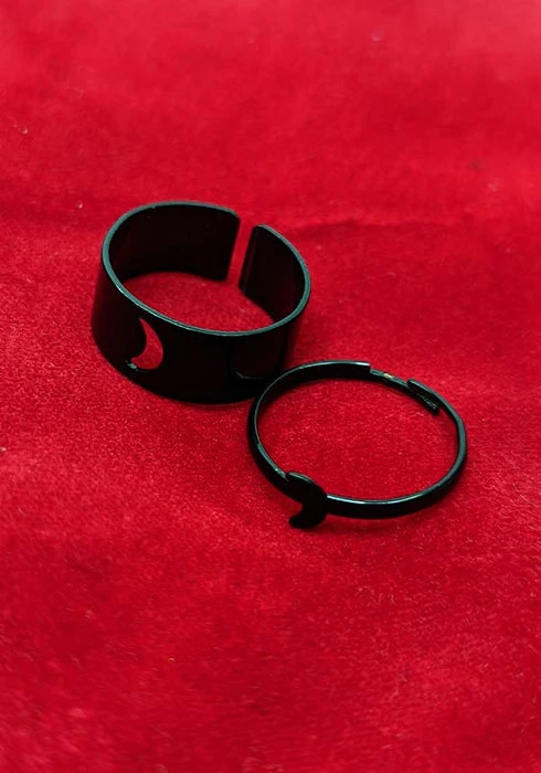 Flash Sale ๐คฉ HELLBOUND Mens Accessories Crescent Moon | RING SET ๐ 4 Flash Sale ๐คฉ HELLBOUND Mens Accessories Crescent Moon | RING SET ๐ - Image 2