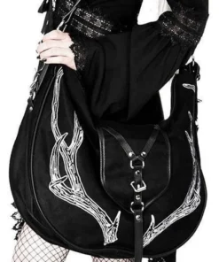 Best reviews of ✔️ RESTYLE All Antlers [Black] | HOBO BAG ✔️ -Alternative Accessories Elegant Store restyle antlers black hobo bag 3 7b99936e 9a0f 4333 bf1e bee2cb758cb4 700x700