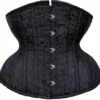 Budget 🤩 RESTYLE Burlesque Black Brocade | UNDERBUST CORSET ⌛ -Alternative Accessories Elegant Store restyle black brocade underbust corset 1 07436117 a69a 4e2f 9c0a cf5a2ea4ebc5 700x700