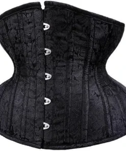 Budget 🤩 RESTYLE Burlesque Black Brocade | UNDERBUST CORSET ⌛ -Alternative Accessories Elegant Store restyle black brocade underbust corset 3 a0dae76f 997c 4578 8ca5 0a4431300125 700x700
